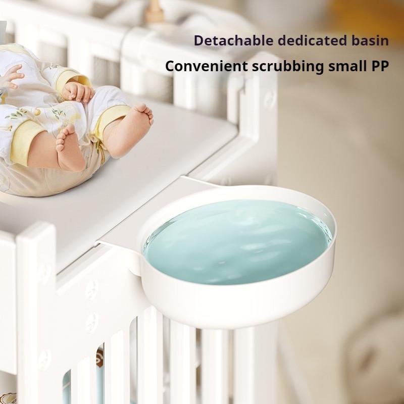 Product Introduction of 【GraceLife】8 In 1 Changing Table For Baby With Drawer/Storage/Bath/Wheel/Pad 90.5 Or 85.5CM Height 40