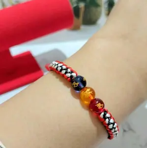 gelan dan bangles Tali tridatu anyaman giok naga gelang3naga gelang penarik aura gelang naga mistik gelang aura pemimpin gelang tiga warna gelang hadiah gelang coupel gelang besti gelang pria dan wanita free koin kura kura Bracelets giok naga Kristal