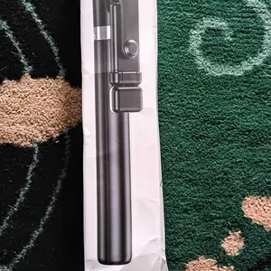 Tripod Tongsis R1sL 4 in 1bluettooh lampu LED Stainless Remot Panjang