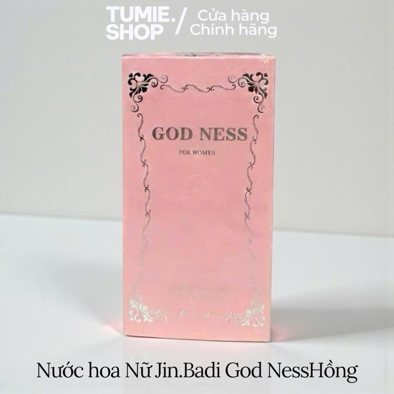  U2_NƯỚC HOA NỮ JIN.BADI GOD.NESS HỒNG 100ML - Mùi Hương ngọt ngào nữ tính dễ thương phù hợp mọi hoàn cảnh Perfume 