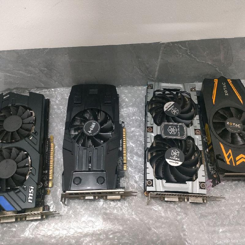  Card màn hình GTX 650 GTX 650ti GT 730 GTX 750 hoạt động tốt nguồn phụ 6pin chiến games ngon 