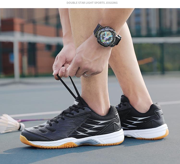 Product Introduction of New Arrival FrenulumTennis Shoes Badminton Shoes EVA Rubber Anti-Slip Outsole Sports Training Pickleball Shoes 10