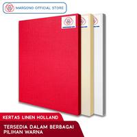 Gambar Margono Kertas Warna A4 Linen Holland Cherry Red Merah / Ivory / White Putih Quarto 200 gsm - 20 Lembar - Ivory - 100 gsm dari Margonopaper Kota Semarang 3 Tokopedia