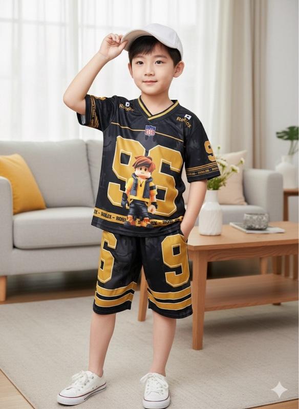 Roblox SETELAN JERSEY ROBLOX ANAK LAKI LAKI FULL PRINTING KAOS JERSEY 1-11 TH Bahan Nyaman dan Desain Unik