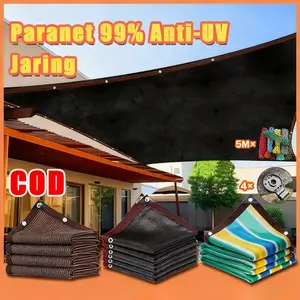 Paranet 99% Anti-UV Jaring / Jaring Rumah Kaca Jaring Tabir / Lebar 2/3/4/5/6 Meter / Kain transparan tahan air / Garden Sunshade Net / Pelindung Tanaman Dari Matahari