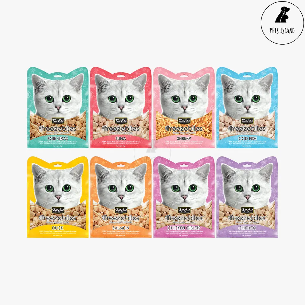 Kit Cat Freezebites 15g Cat Treats (Mix & Match 3 packs)