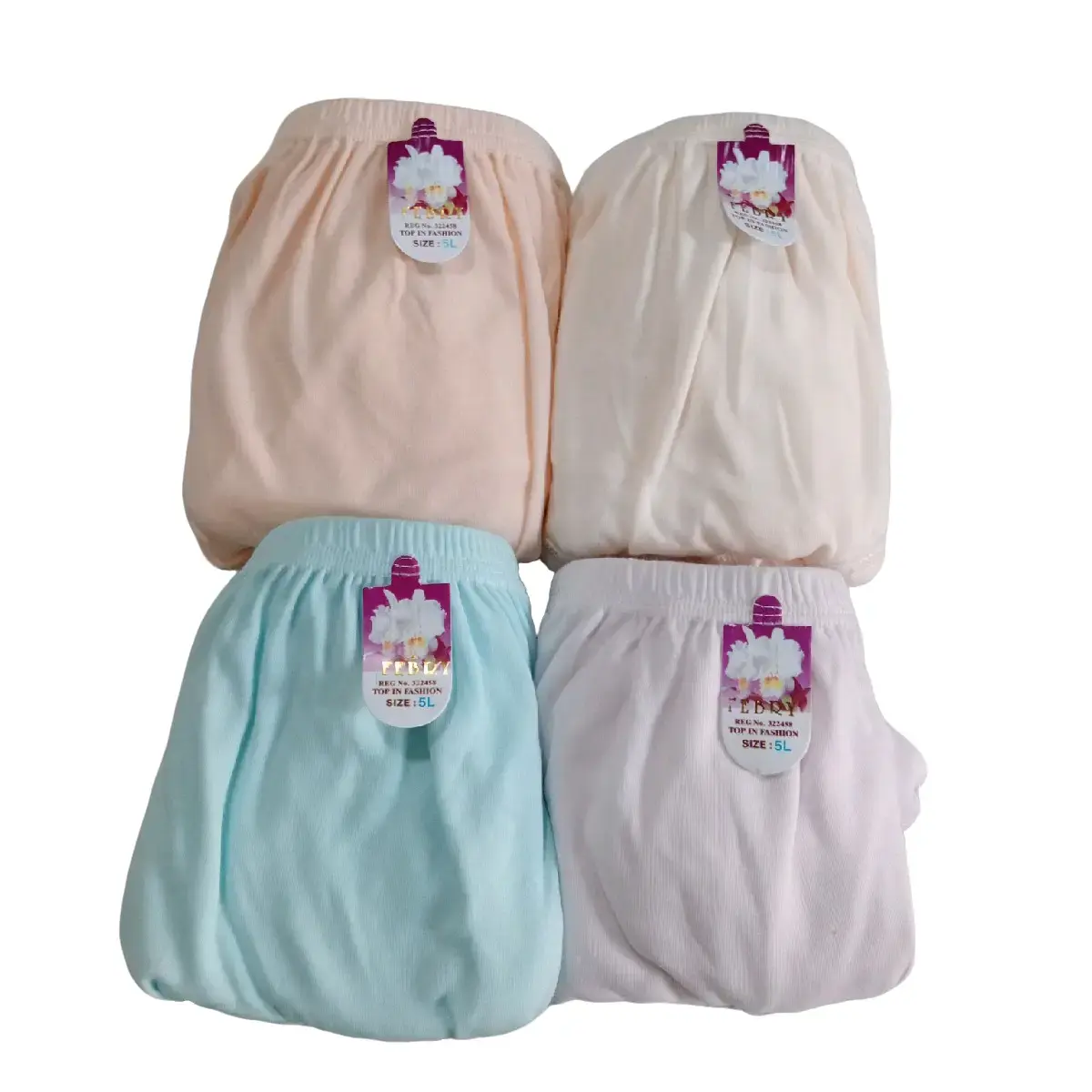 2 PCS CELANA DALAM WANITA SUPER JUMBO BAHAN KATUN UNTUK BB 80 -95 KG NYAMAN LEMBUT MENYERAP KERINGAT