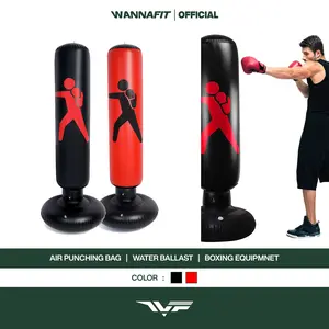 WANNAFIT Samsak Tinju Model Tiup | Inflatable Punching Bag | Alat Latihan Olahraga Boxing MMA Muay Thai