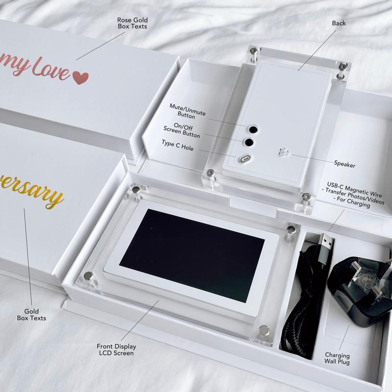 [SG Ready Stock] Personalised Video Live Frame Gift for Valentines, Anniversary, Birthday 6