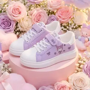 Sepatu Kasual Sunio Kuromi Fashion Anak Perempuan Terbaru Casual