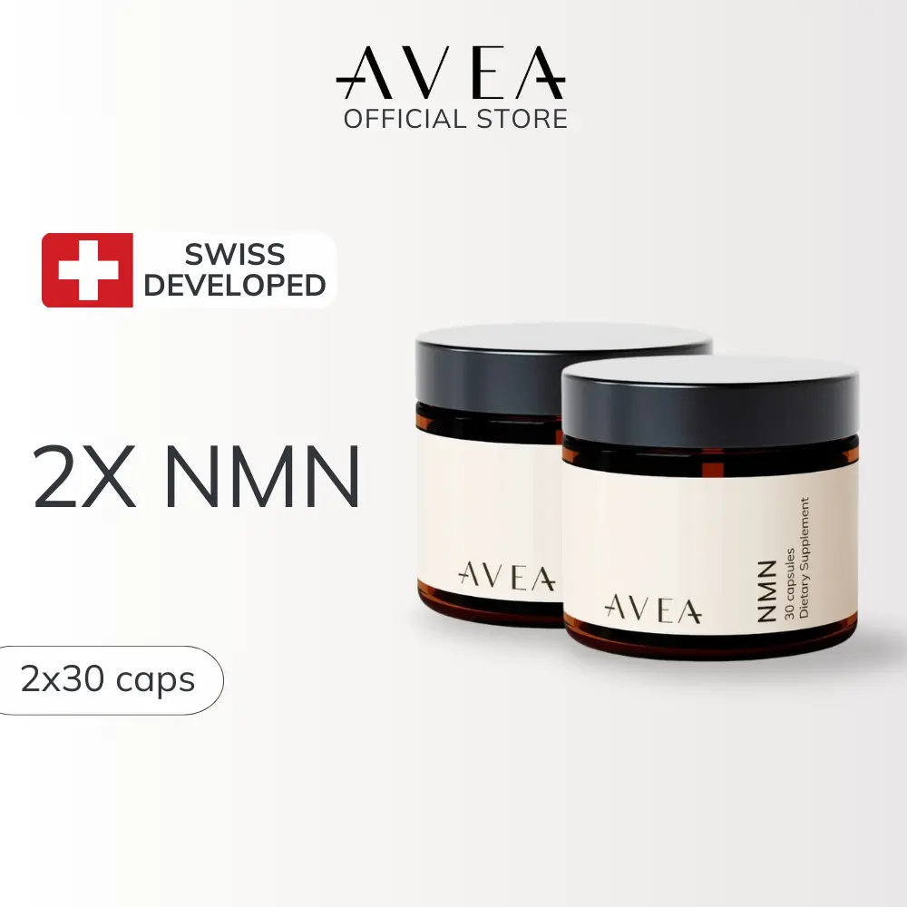 AVEA NMN Supplement Bundle 2x | Swiss Quality Manufactured in Europe | NAD Supplement, Nicotinamide
