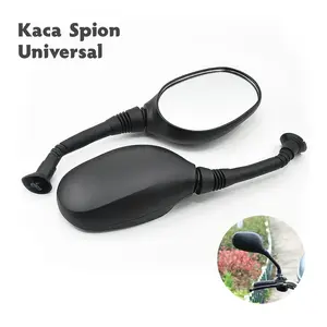 Kaca Spion Sepeda Motor Atau Sepeda Listrik Cermin Bening Cocok Untuk Berbagai Kendaraan Bermotor