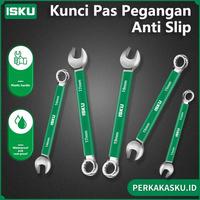 Gambar ISKU Pegangan Plastik Kunci Ring Pas Set Wrench Spanner 8-19mm Kunci Ring Pas Set Wrench - 9mm dari PERKAKASKU.ID TOKOPEDIA Kota Administrasi Jakarta Utara 1 Tokopedia