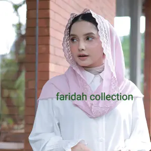 puspa series/hijab instan ceruty renda  Simple