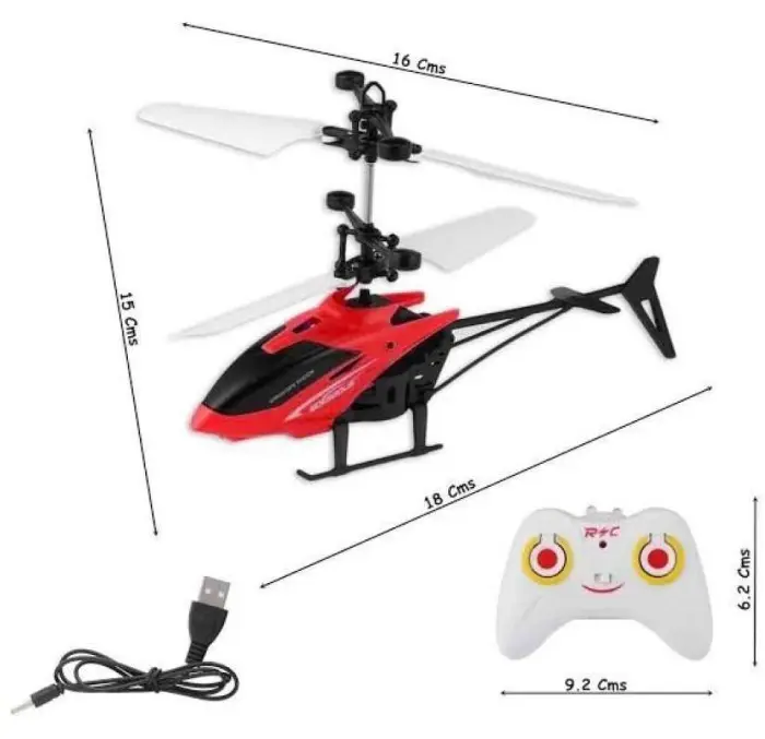 Mainan Anak Helikopter Remote Control Intelligent Helicopter F-380 RC 3