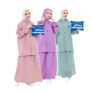 Jas Hujan setelan ROK by AKULA