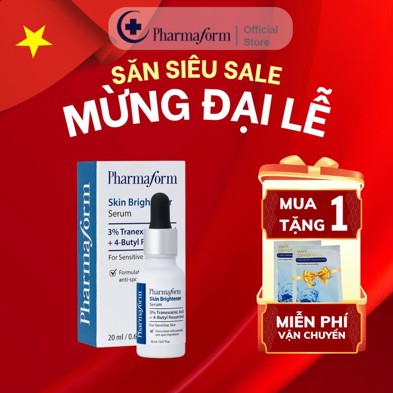 Tinh chất làm sáng da, cải thiện thâm nám Pharmaform Skin Brightener Serum