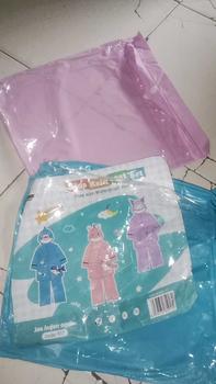 Product Review of A-CROSS JAS HUJAN SETELAN ANAK KUROMI DENGAN RUANG RANSEL DI BELAKANG LUCU DAN IMUT Pvc Biru Pink from H**i S**i 1