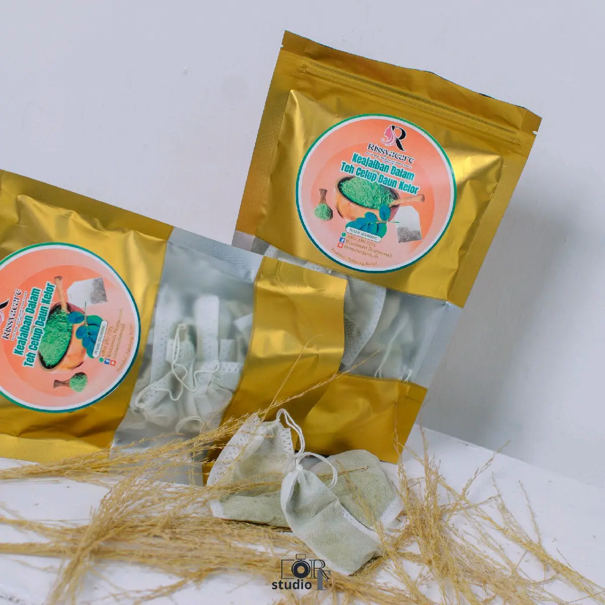 Teh Celup Daun Kelor ( Rissyacare ) herbal