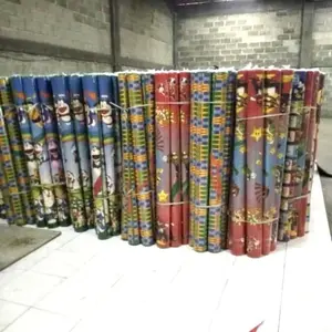 Karpet Spon Motif Karakter Tikar Piknik 120x200 / Karpet Alas kasur Anti Air