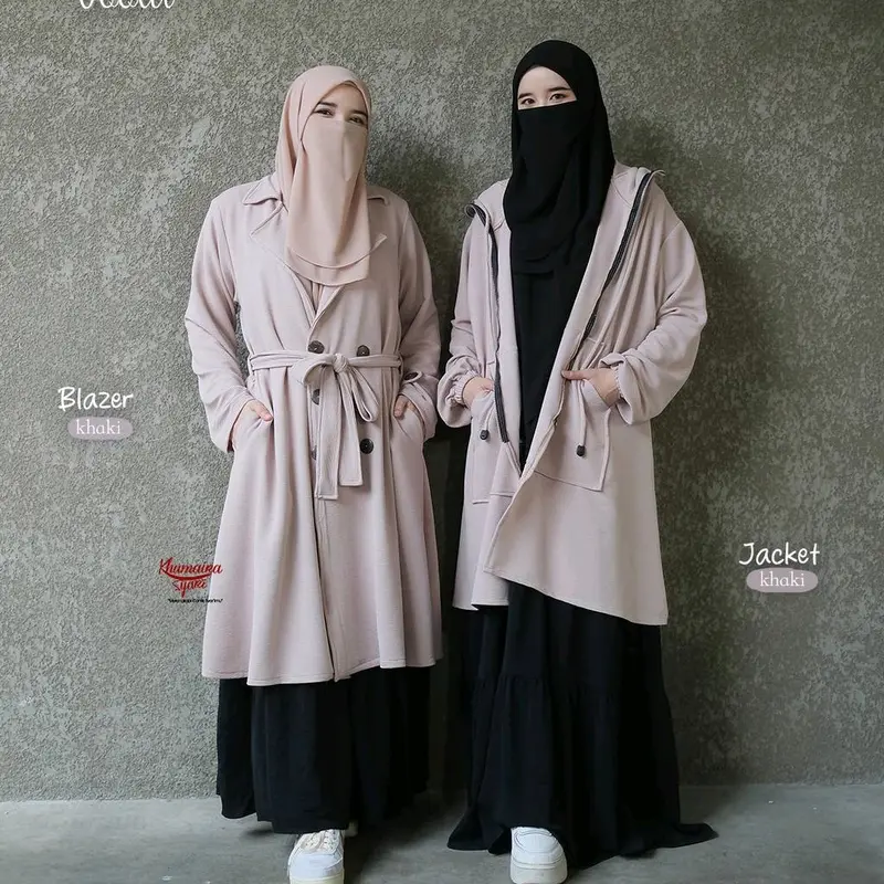 Jacket dan blazer Voola By Khumaira syar'i| Jaket trendy kekinian 1