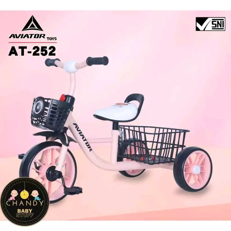 SEPEDA ANAK RODA TIGA TERBARU TRICYCLE AVIATOR AT 252 3