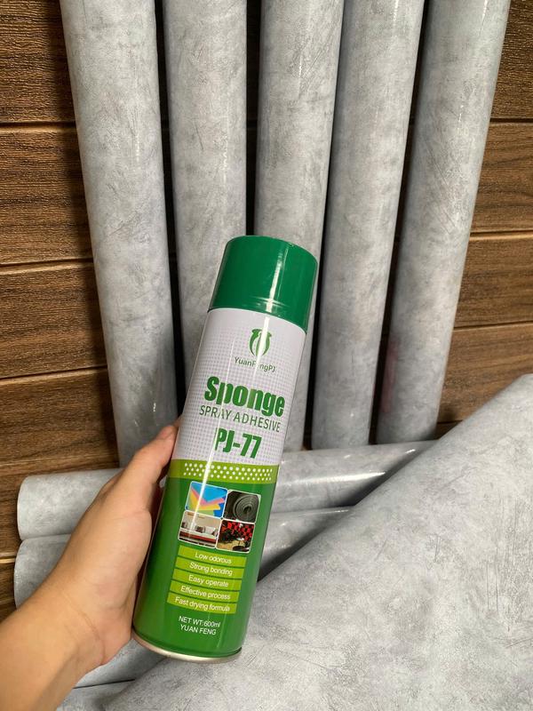 Giấy dán tường xi măng 45cmx10m có sẵn keo - chống thấm nước rất tốt, Siêu đẹp và dễ dán vn đám mây xanh