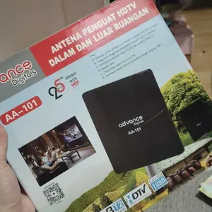 Antena Digital Advance AA101 indoor / outdoor plus kabel 10 meter / antena UHF TERBARU