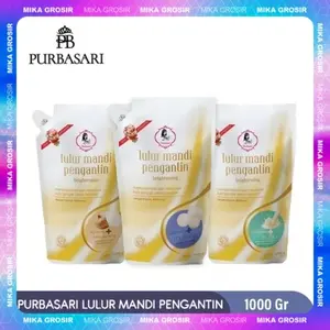 Purbasari Lulur Pengantin Bengkoang 500gr & 1kg / Lulur Pemutih Whitening Pencerah / Lulur pelembab kulit / Lulur Badan perontok daki