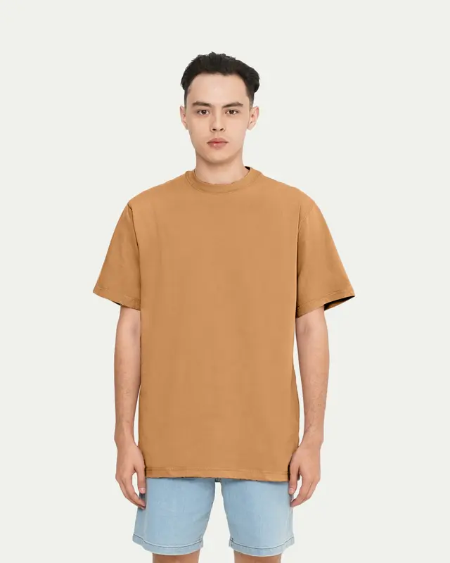 Erigo T-Shirt Regular Gunnare Almond - Kaos Unisex 0