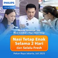 Gambar Philips Rice Cooker Penanak Nasi 1.8 L - 3000 Premium Series HD3211/31 - Silver - Bakuhanseki Inner Pot - Anti lengket - FreshDefense Technology - Nasi No Basi hingga 48 Jam - 400 Watt - Reguler dari Philips Home Appliances Kota Bekasi 3 Tokopedia
