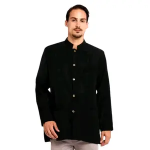 Grosir Baju Koko Jasko Jas Koko Polos Mandarin Dewasa Muslim Pria Lengan Panjang Al Muttaqin Collection