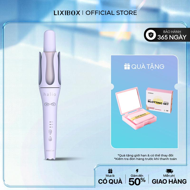 [LIVE] Máy Uốn Tóc Tự Xoay Ion Âm Halio InstaCurl Premium Automatic Hair Styler Nữ máy  xoăn hippie máy  uốn