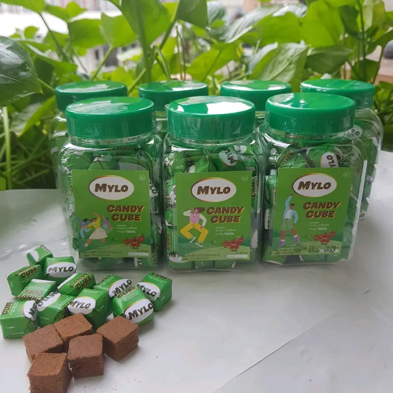 Mylo Candy Cube Isi 50pcs Cemilan Snacks Toples Food 2