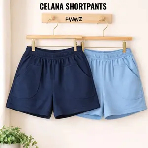 SHORTPANTS CELANA PENDEK UNISEX SANTAI NYAMAN STANDAR
