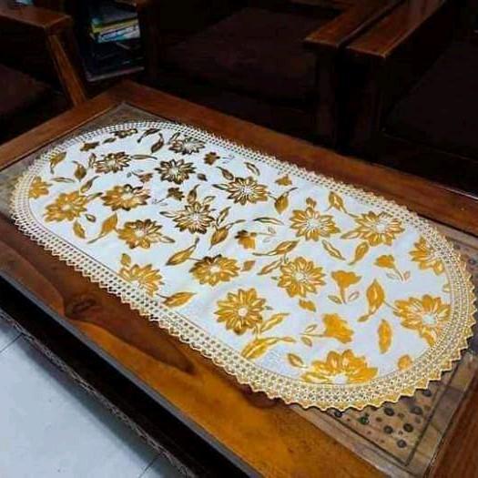 Taplak Meja Emas Uk 40x85cm 0
