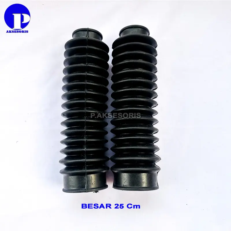 Karet Cover Shock Depan Universal Motor TRAIL-SPORT-BATANGAN-BEBEK-MATIC Honda Yamaha Suzuki Kawasaki 1