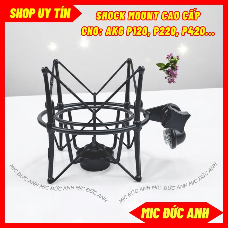  Shock Mount Cao Cấp NMC Audio SM191-B Dành Cho Mic P120 P220 P420 Kim Loại Chắc Chắn Linh Hoạt Phụ Kiện Âm Thanh Đức Anh 