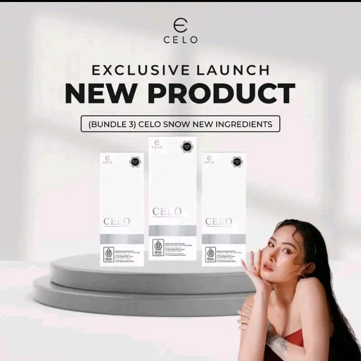 Paket bundle (3) Celo Snow White (L) drink Dewasa 0