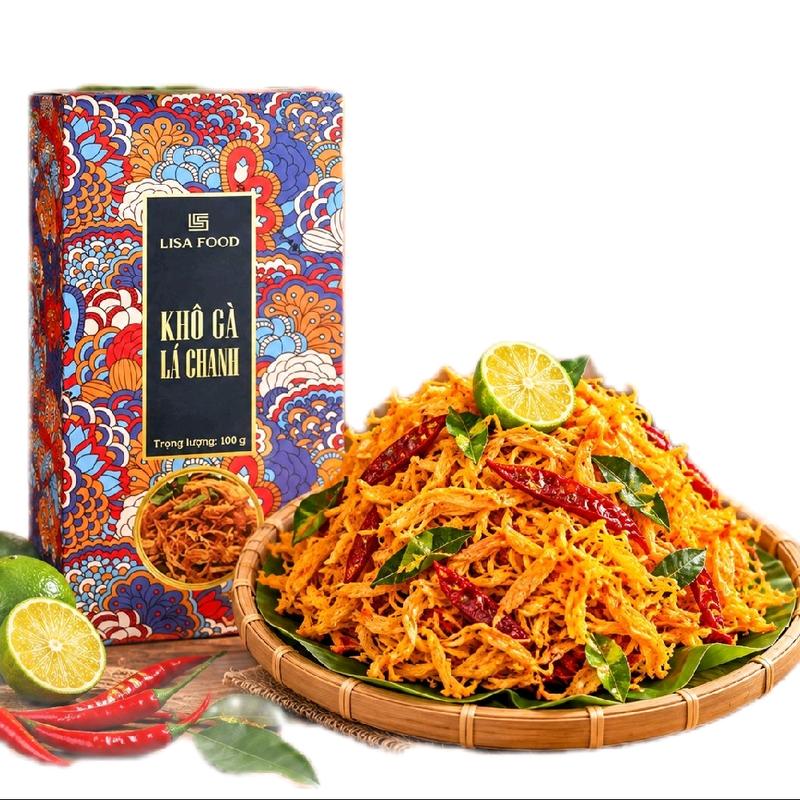 Khô gà lá chanh túi ( 100gr)