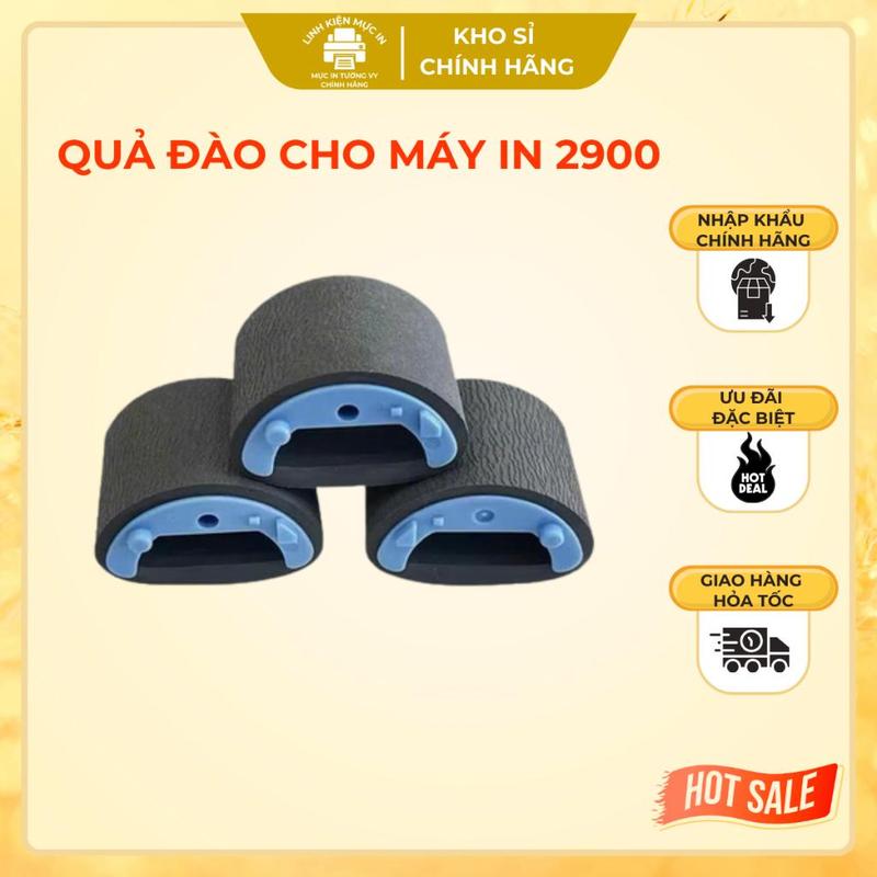 Quả đào máy in CANON 2900, quả đào lăn kéo giấy dành cho máy HP 1010/1020/1018/1022 HP 3015/3020/3050 Canon LBP 2900