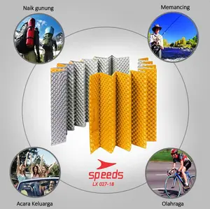 Speeds Matras Lipat Foam Untuk Camping, Hiking, Traveling, Sleeping Pad Outdoor Portable 027-18 Pasti Diskon