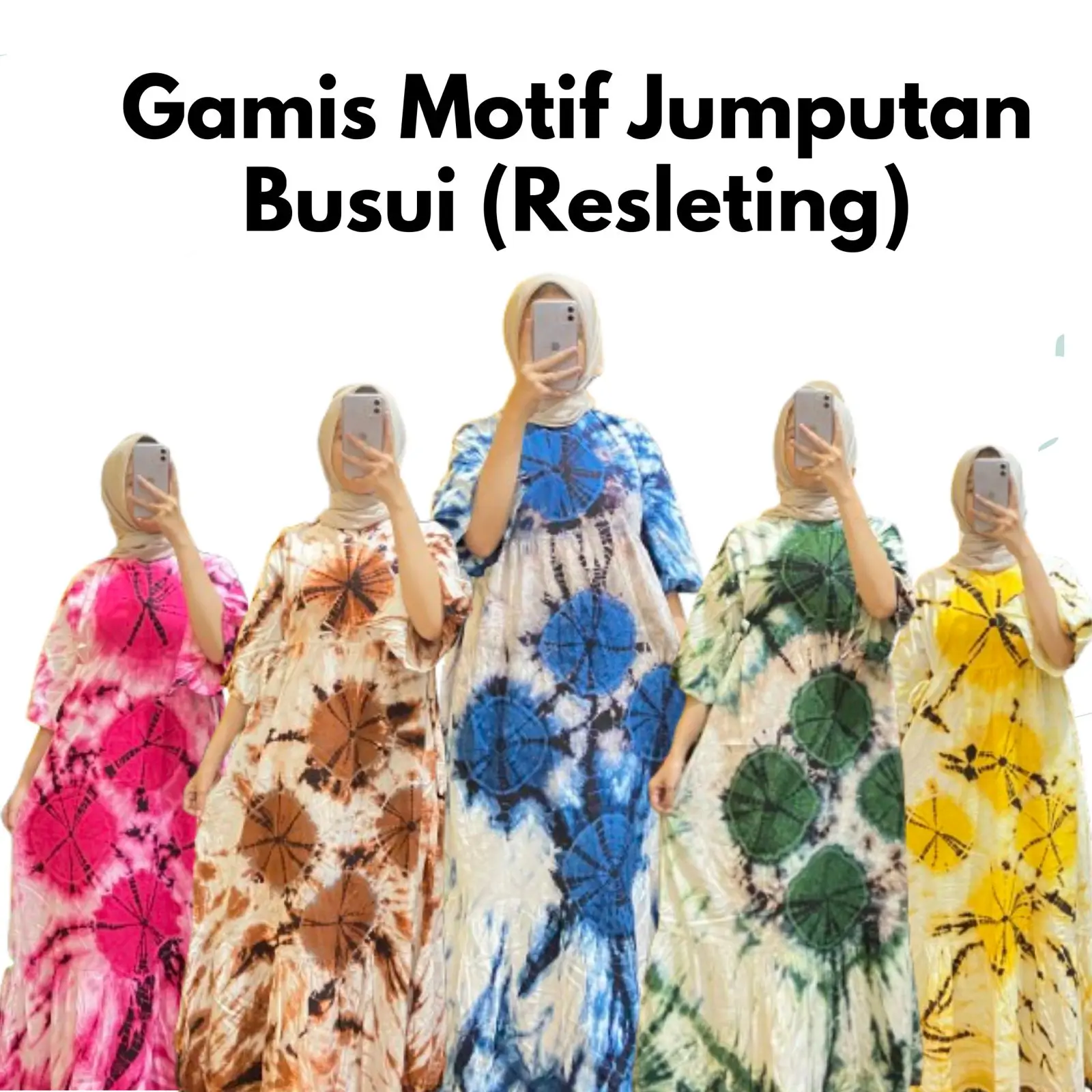 [ BEST SELLER NEW MOTIF ] DRESS CIBI LENGAN 3/4 BAHAN  RAYON TEBAL TERBARU / DRESS WANITA  MOTIF JUMPUTAN TERBARU TERLARIS - UKURAN STANDAR & JUMBO LD 110 & 120 PB 130