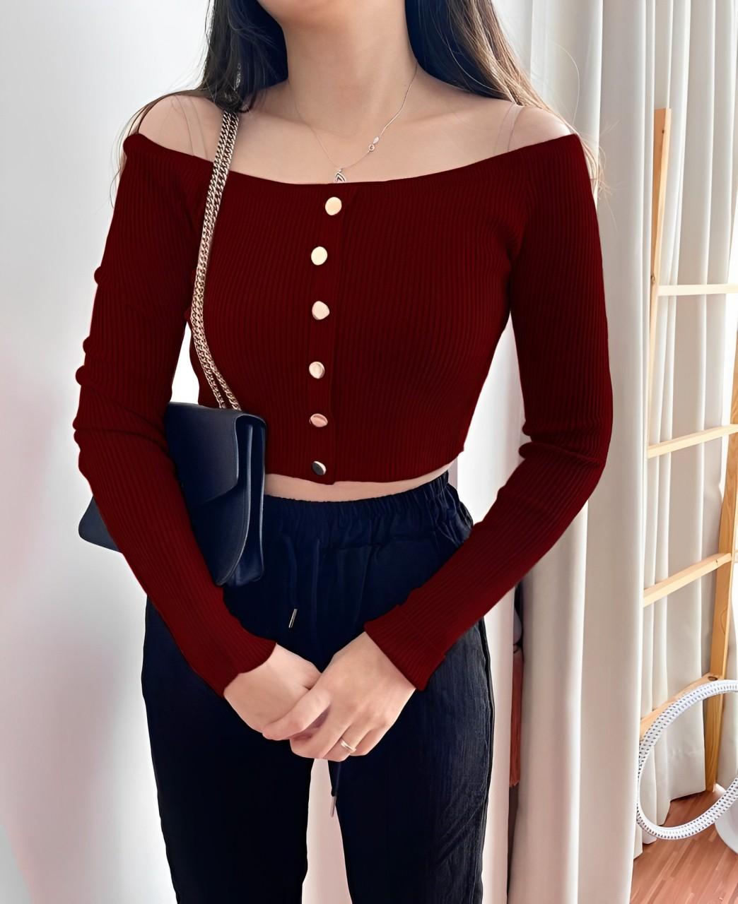 ZRS Blouse Rajut Sabrina Ld 80 - 90 cm P 40 cm B 200 gr Cotton Polyester #4507 ZRS Blouse Rajut Sabrina Ld 80 - 90 cm P 40 cm B 200 gr Cotton Polyester #4507