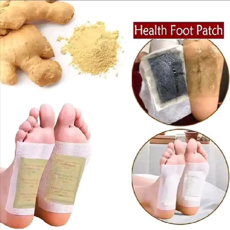 PROMO TERBATAS 1 Box Isi 10 Pcs - Kinoki Detox Kaki Import Asli / Kinoki Gold White Koyo Kaki Ampuh Hilangkan Racun Dalam Tubuh / Kinoki Koyo Untuk Asam Urat Patch 3