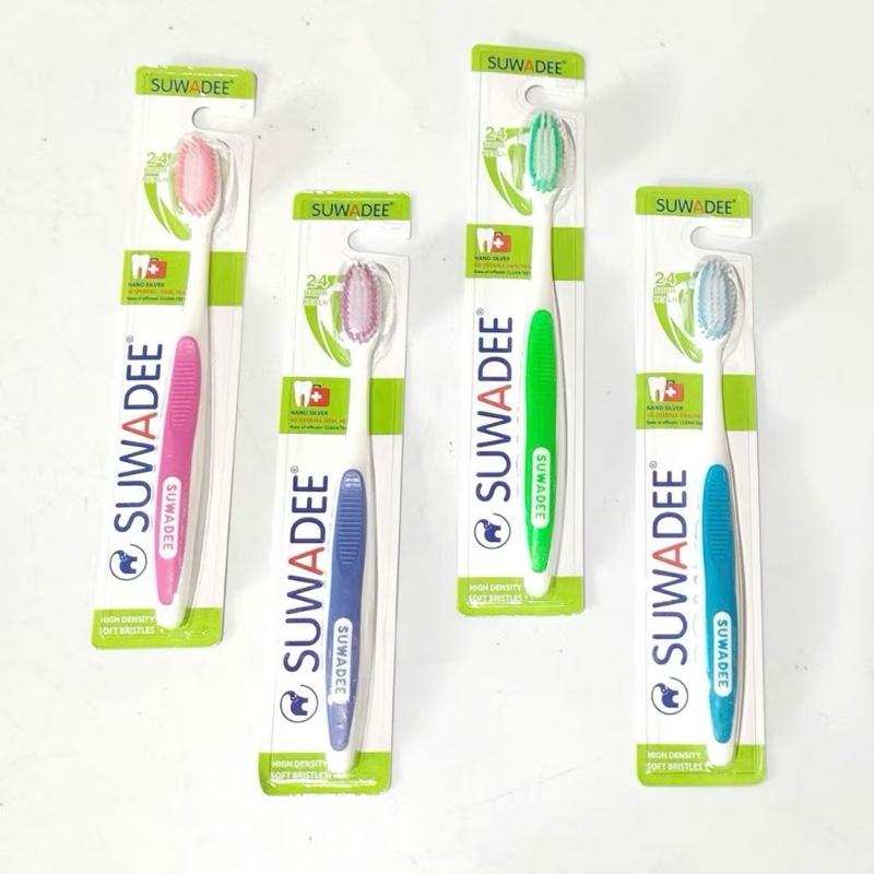 Product Introduction of Combo 10 cây Bàn chải giấy Suwadee đủ màu ( tặng 2 bàn chải bé) 3