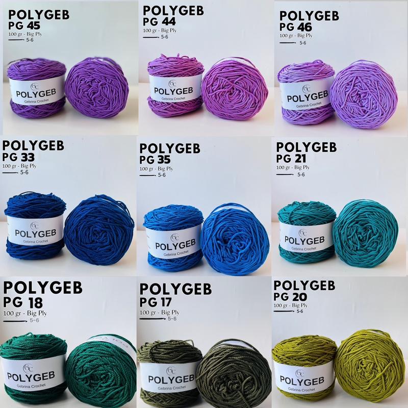 GEBRINA PAKET CROCHET STARTER KIT / CROCHET KIT FOR BEGINNER / ALAT & BAHAN LENGKAP MERAJUT UNTUK PEMULA 7