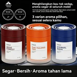 Tiga pilihan wangi premium parfum mobil padat multifungsi, pemasangan sangat mudah di lubang gelas mobil pribadi. Menetralkan semua jenis bau buruk di kendaraan, bebas alkohol dan bahan kimia berbahaya, aman untuk perjalanan jauh dan dapat dengan mudah