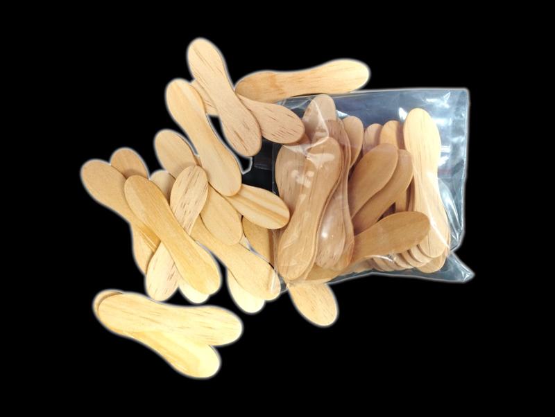 Sendok Kayu Es Krim Isi Berat 50 Gram Sendok Es Krim Kayu Stick Ice Cream Kayu Sekali Pakai Kitchenware 0