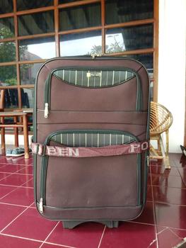 Product Review of Polo Ben Size 24 Inch Koper Kain Kanvas Original Bagasi Premium from m**4 0